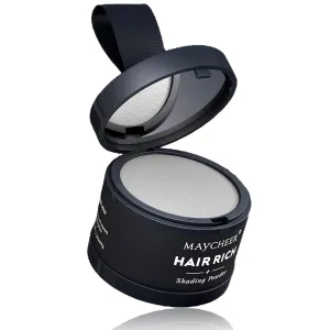 Maycheer Hair Rich Shading Powder, Maycheer Hairline Powder for Women, Convenient Hair Rich Root Cover with 30 Colors (09 Lilac Grey)