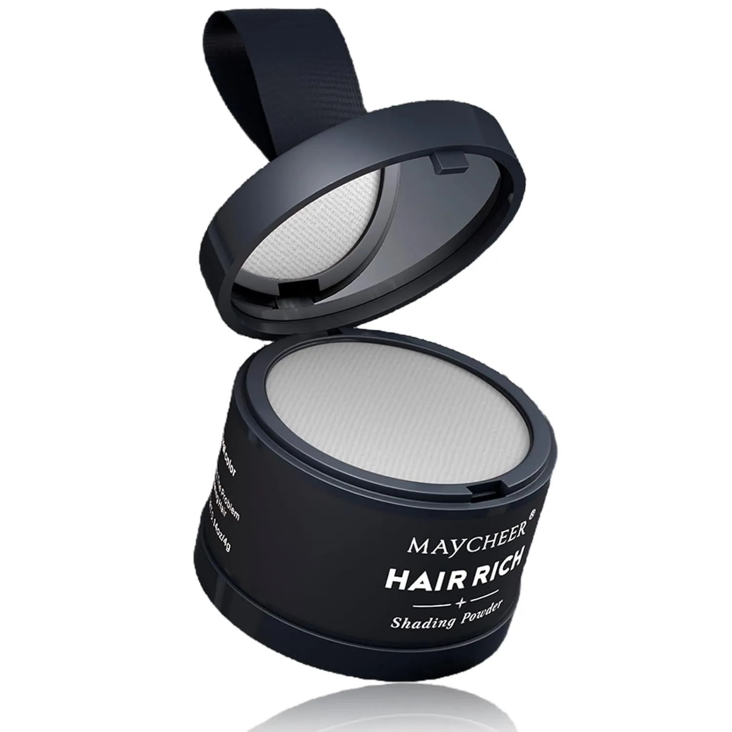 Maycheer Hair Rich Shading Powder, Maycheer Hairline Powder for Women, Convenient Hair Rich Root Cover with 30 Colors (09 Lilac Grey)