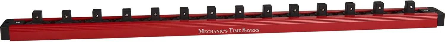 Mechanic's Time Savers Lock-A-Socket Tool Organizer: Magnetic Locking Socket Rack, 3/8" Drive Sockets