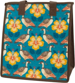 Medium Insulated Lunch Bag - Goose Chase Blue
