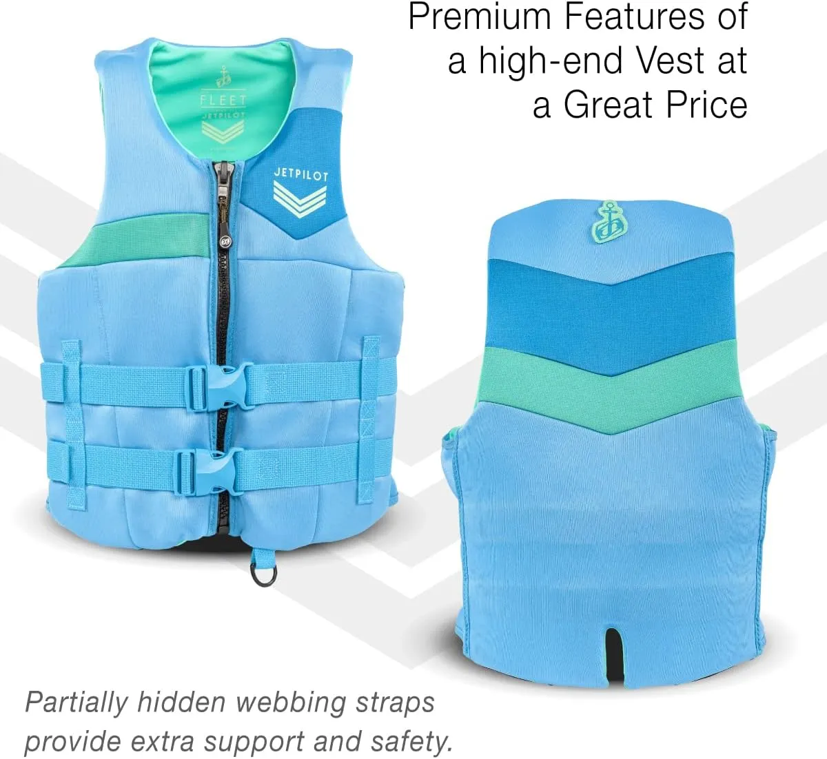 Men's Armada Neoprene Coast Guard Approved Life Jacket PFD