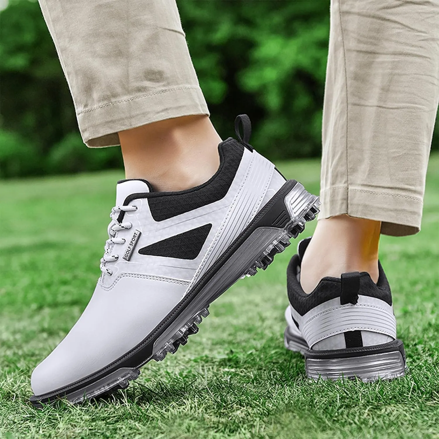Men's Professional Golf Shoes - Waterproof, Comfortable, Breathable