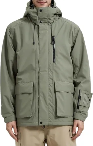 Men's Ski Jacket Waterproof Insulated Winter Snow Coat for Outdoor Snowboarding Raincoat