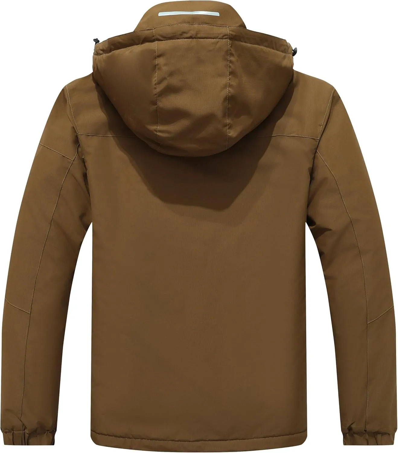 Men's Ski Jacket Winter Warm Snow Coat Waterproof Windbreaker Hooded Work Outerwear Snowboarding Jackets