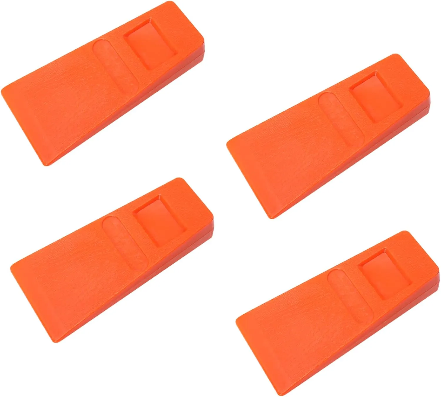 MERRYHAPY Practical Logging Pack 4pcs Woodcutting Felling Wedge Plastic Wedge Logging Tool Chainsaw Wedges