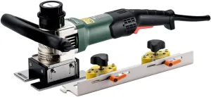 Metabo Variable Speed Weld Shaver, 8,000-12,600 RPM, 14.5 AMP w/Non-Lock Paddle, 50cm Magnetic Guide Rail, PFM 17, Green