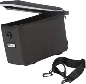 Metropolitan Insulated Rack Top Bag; Black