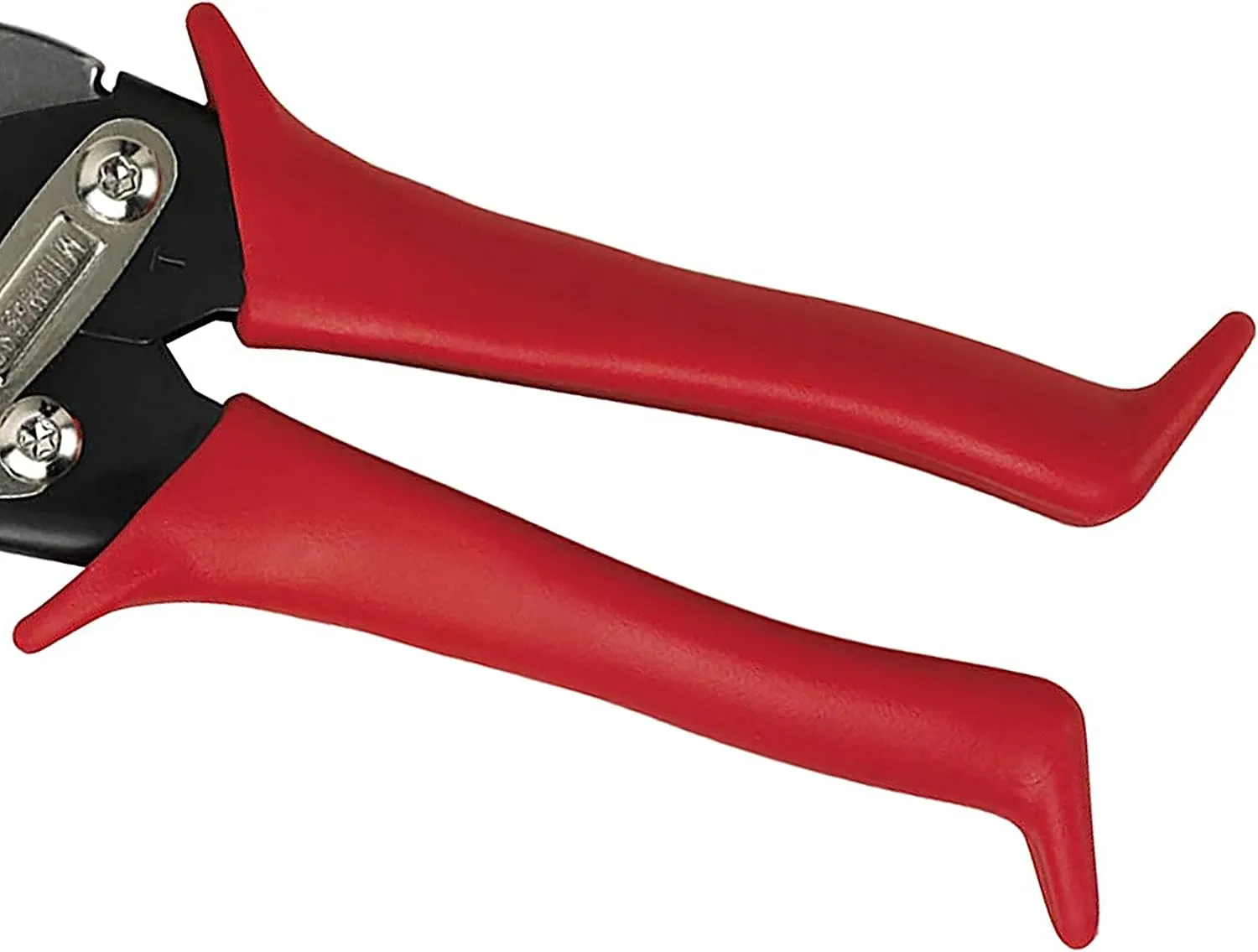 Midwest Tool & Cutlery Aviation Snip - Left Cut Upright Tin Cutting Shears with Forged Blade & KUSH'N-POWER Comfort Grips - MWT-6900L