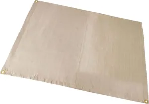 Mikikit Fire Retardant Blanket Fiberglass Insulation Cushion for Camping BBQ Kitchen and Fireplace Safety Durable Heat Resistant Camping Accessory with Storage Bag