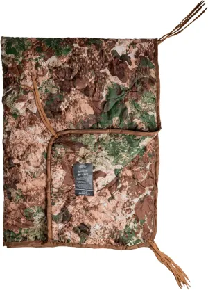 Mil-Tec Ripstop Poncho Liner - Lightweight Portable Durable Polyester Versatile Poncho Liner - Can be Used as Comforter, Blanket, Ground Mat, Sleeping Bag - Carry Bag Included - Phantomleaf WASP I Z2