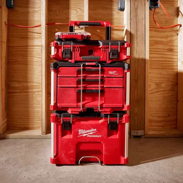 Milwaukee PACKOUT™ Multi Depth 3-Drawer Tool Box