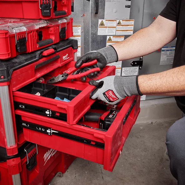 Milwaukee PACKOUT™ Multi Depth 3-Drawer Tool Box