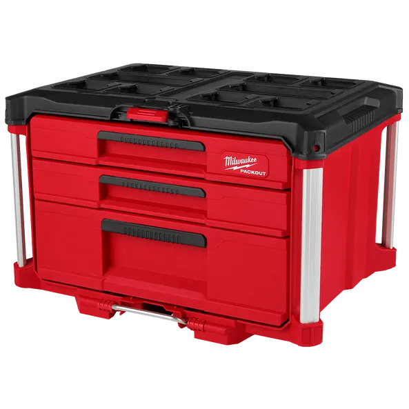 Milwaukee PACKOUT™ Multi Depth 3-Drawer Tool Box