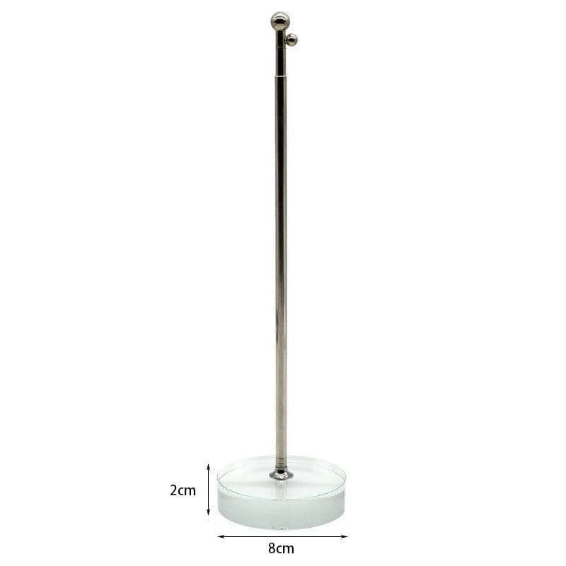 Mini Telescopic Mast for Office Table Flag