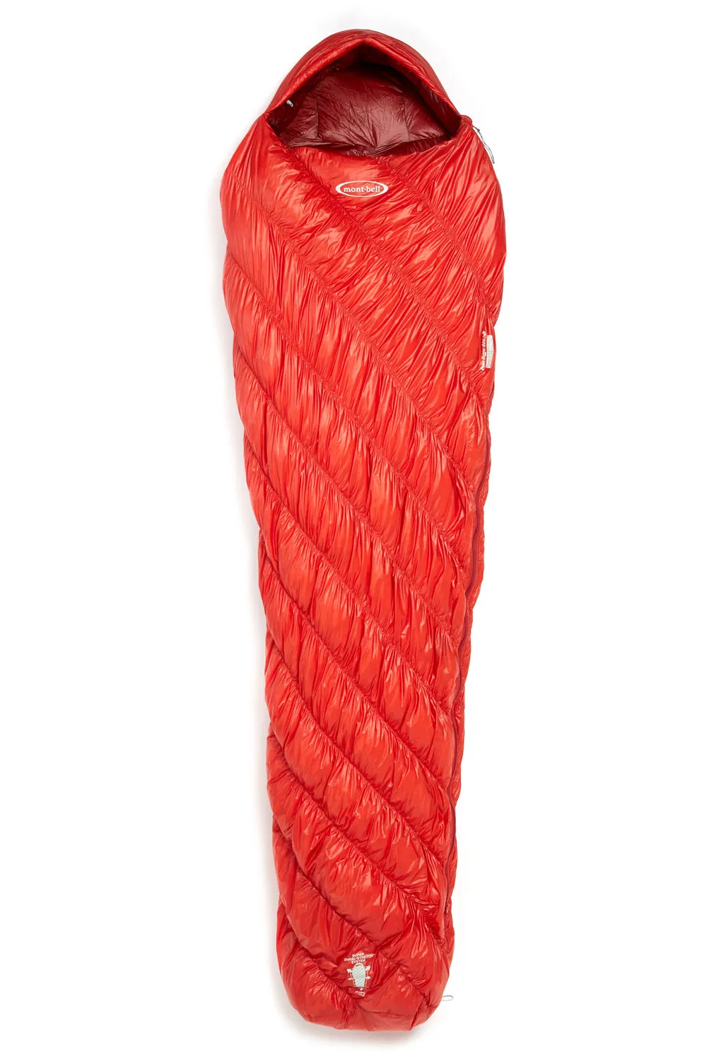Montbell Down Hugger 800 #3 Sleeping Bag - Sunrise Red