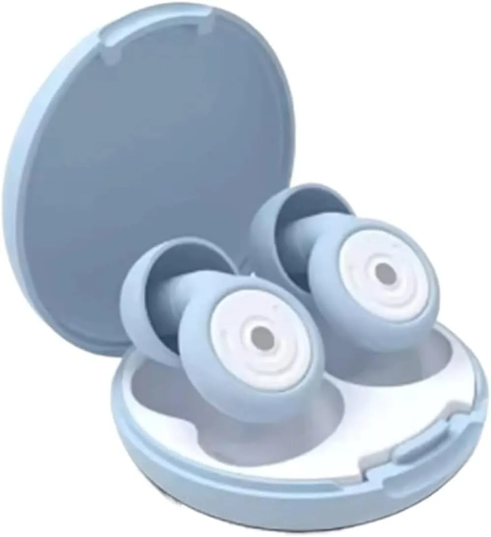 Motorcycle Ear Plugs Ear Plugs for Sleeping Noise Cancelling, Reusable Soft Silicone Earplugs for Sleeping Studying Traveling