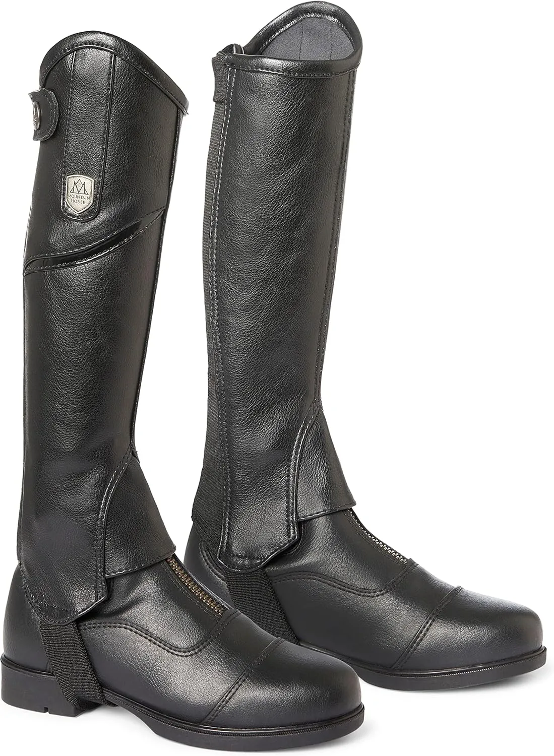 Mountain Horse Junior Veganza Leggings 708601003 - Black Junior Size - JL