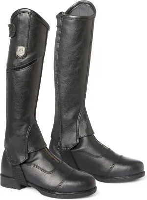 Mountain Horse Junior Veganza Leggings 708601003 - Black Junior Size - JL