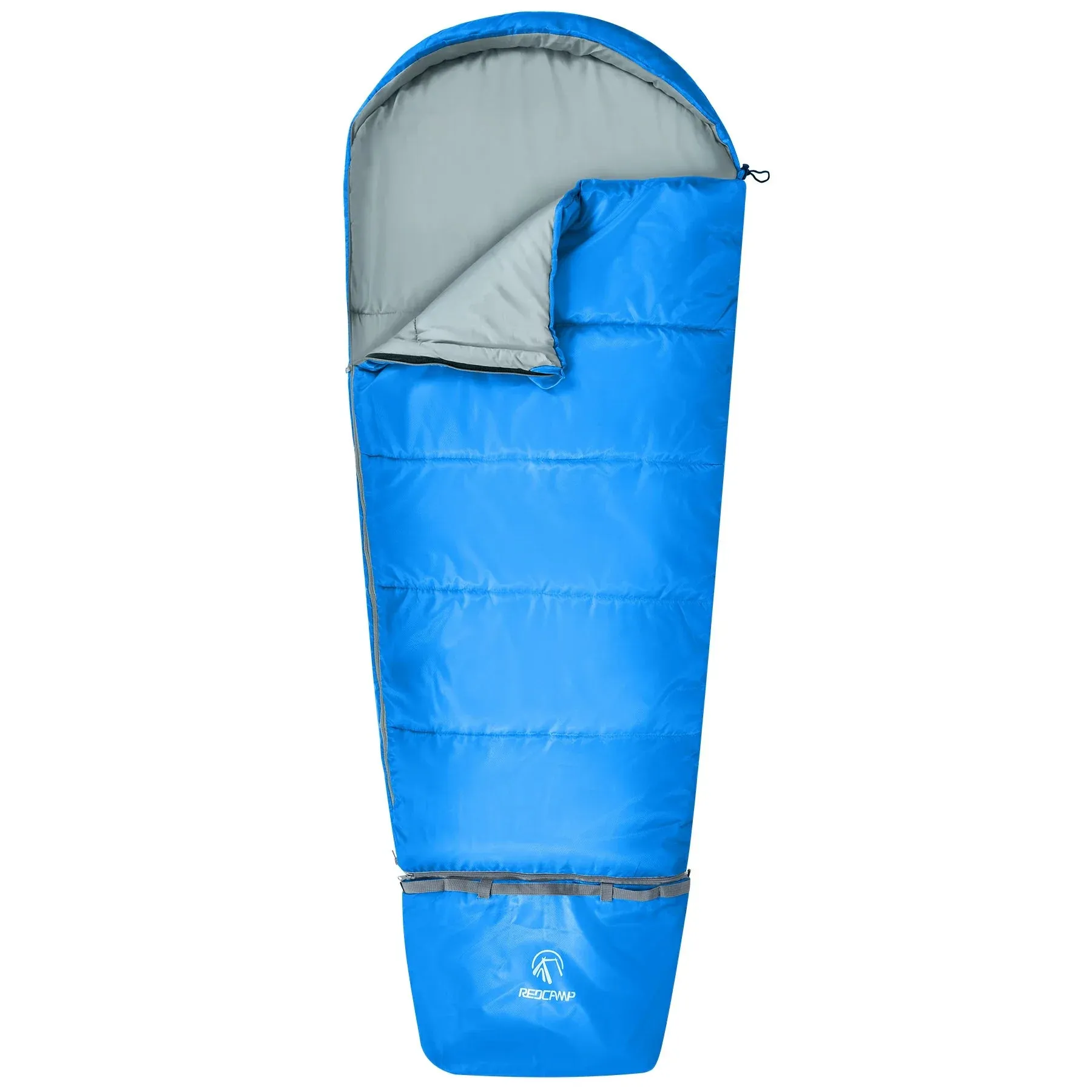 Mummy Kids Sleeping Bag for Camping,Blue Rose from Redcamp