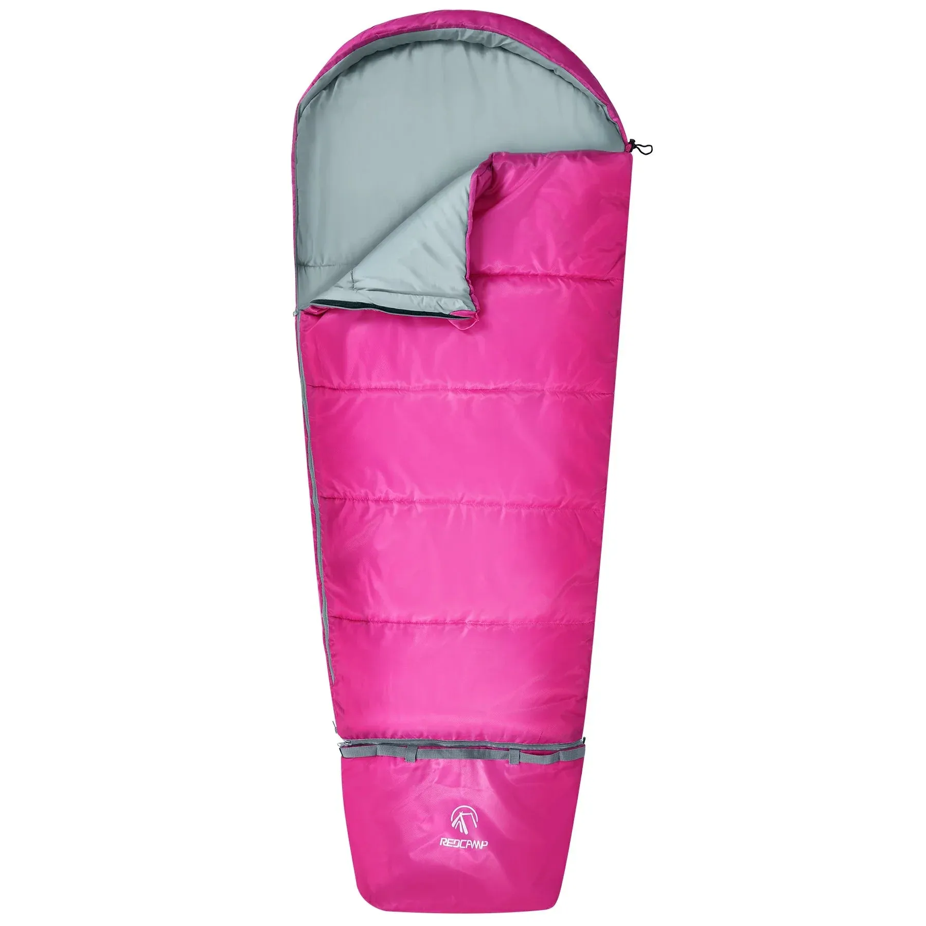 Mummy Kids Sleeping Bag for Camping,Blue Rose from Redcamp