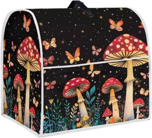 Mushroom Kitchen Aid Mixer Stand Mixer Dust Cover Organizer Bag with Pocket