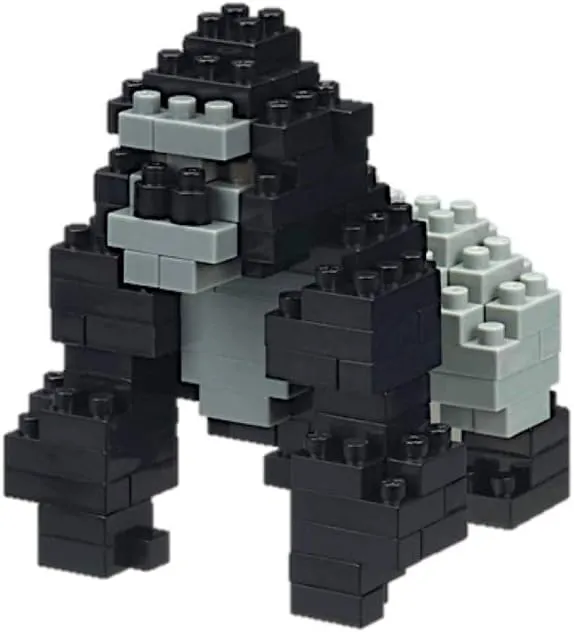 Nanoblock Jungle Gorilla Building Kit