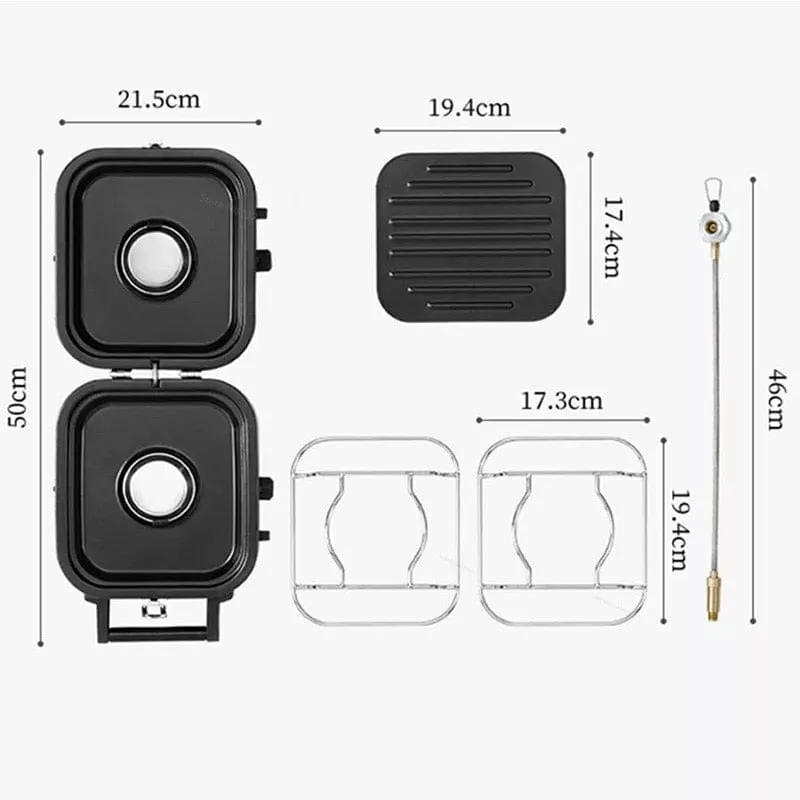 Naturehike - Phantom Portable Folding Double Fire Gas Stove