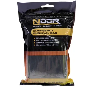 Ndur Emergency Survival Bag Olive-silver