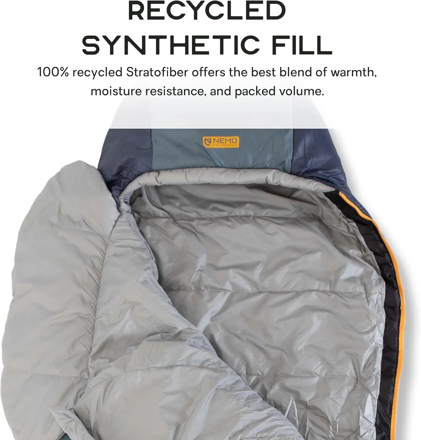 NEMO Equipment Tempo | Men's and Women's 20 & 35 Degree Synthetic Sleeping Bags