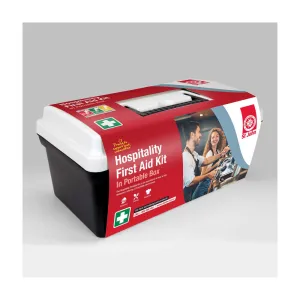 New ST JOHN AMBULANCE Hospitality First Aid Kit Portable, Multi-Use #603601