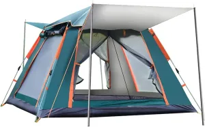 NIEH Dome Camping Tent 3-5 Person 4 Season Double Layers Waterproof Anti-Windproof Tents Family Outdoor Camping Tent