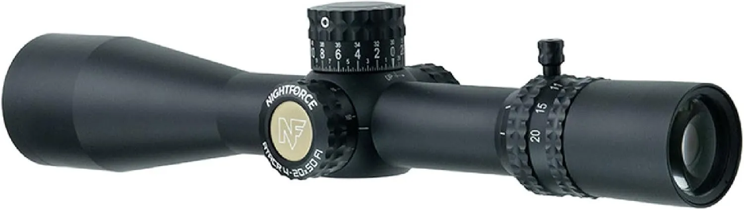 Nightforce ATACR 4-20x50mm First Focal Plane (F1/FFP) 34mm Tube Durable Precise Waterproof Fogproof Hunting Gun Scope
