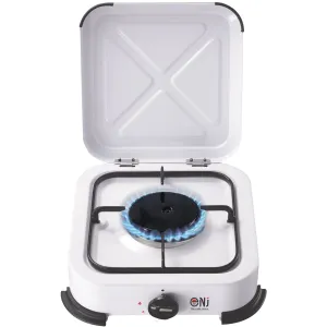 NJ-01 Lightweight Camping 1 Burner Gas Stove with Cover LPG Outdoor