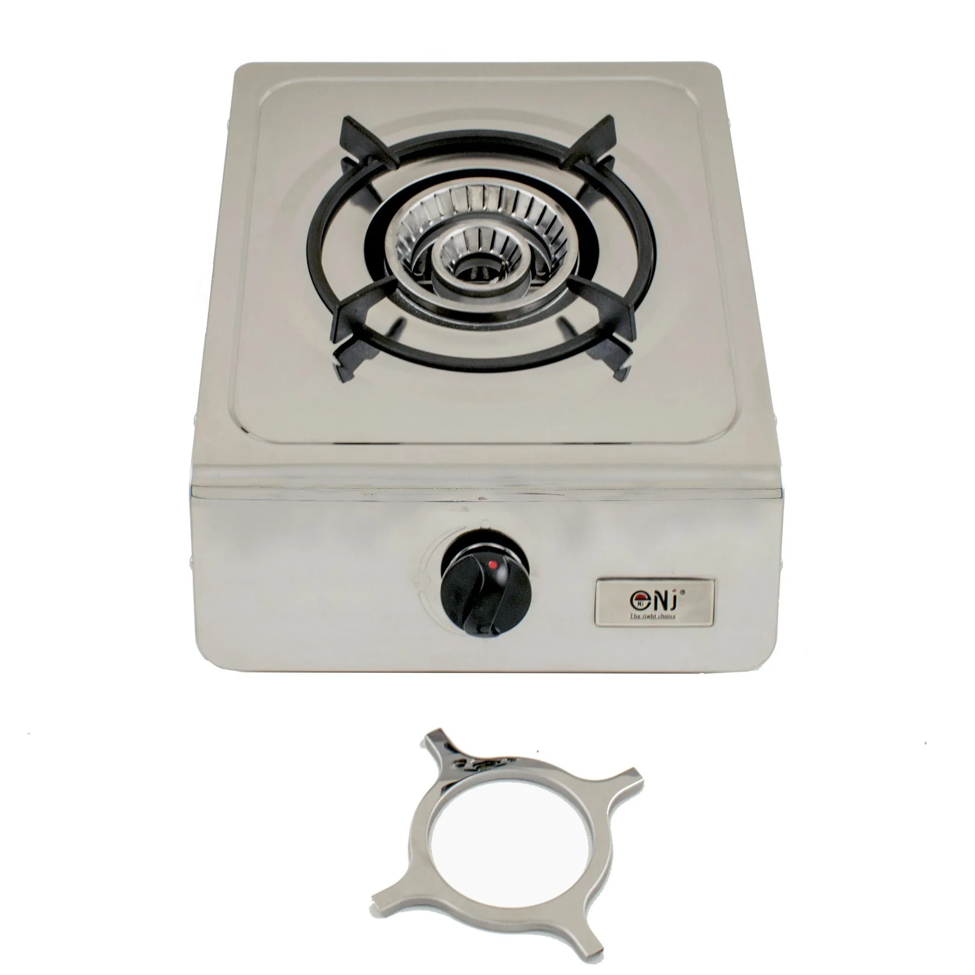 NJ-100 Gas Stove Single Burner Stainless Steel Outdoor Camping