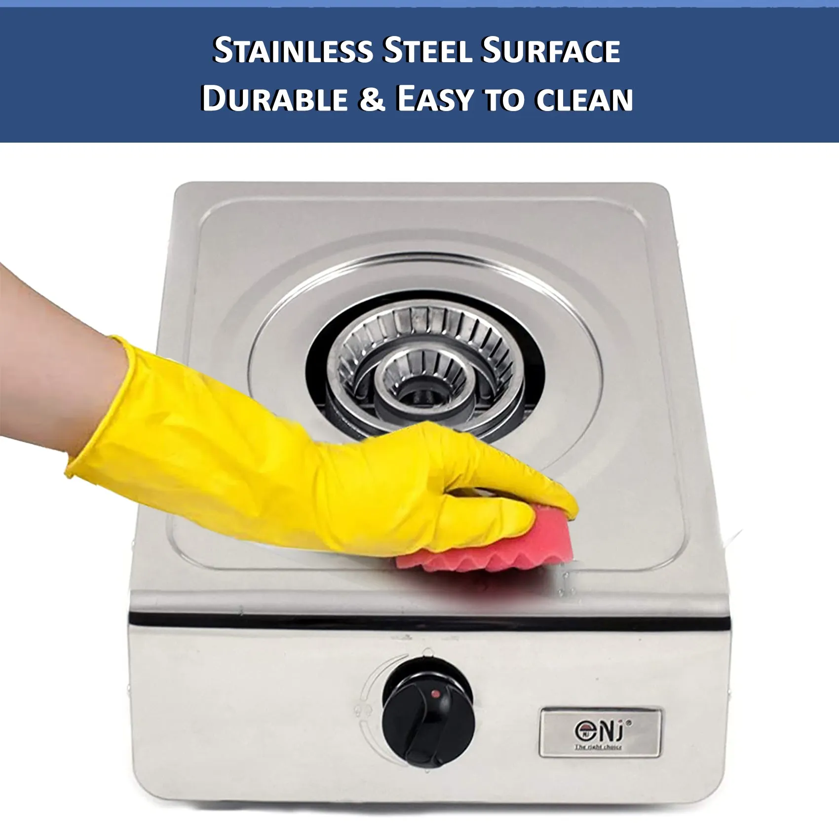 NJ-100 Gas Stove Single Burner Stainless Steel Outdoor Camping