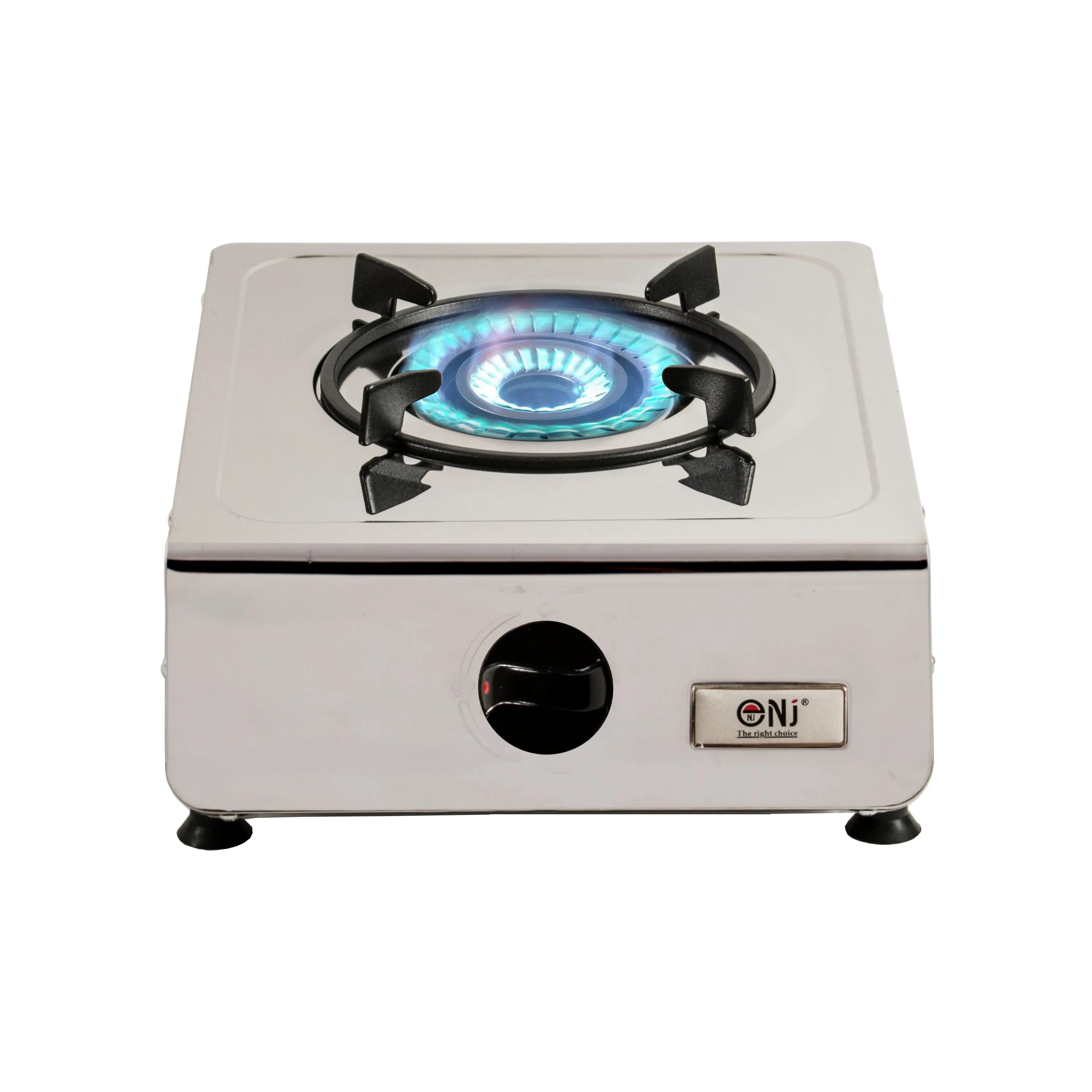 NJ-100 Gas Stove Single Burner Stainless Steel Outdoor Camping