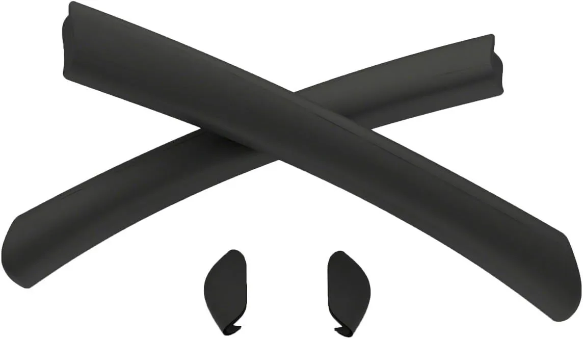Oakley Straight Jacket Earsock/Nosepiece Kit, Black, One Size
