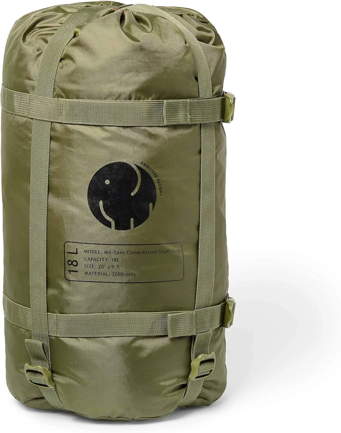 OmniCore Designs Mil-Spec Compression Stuff Sack (18L & 33L)