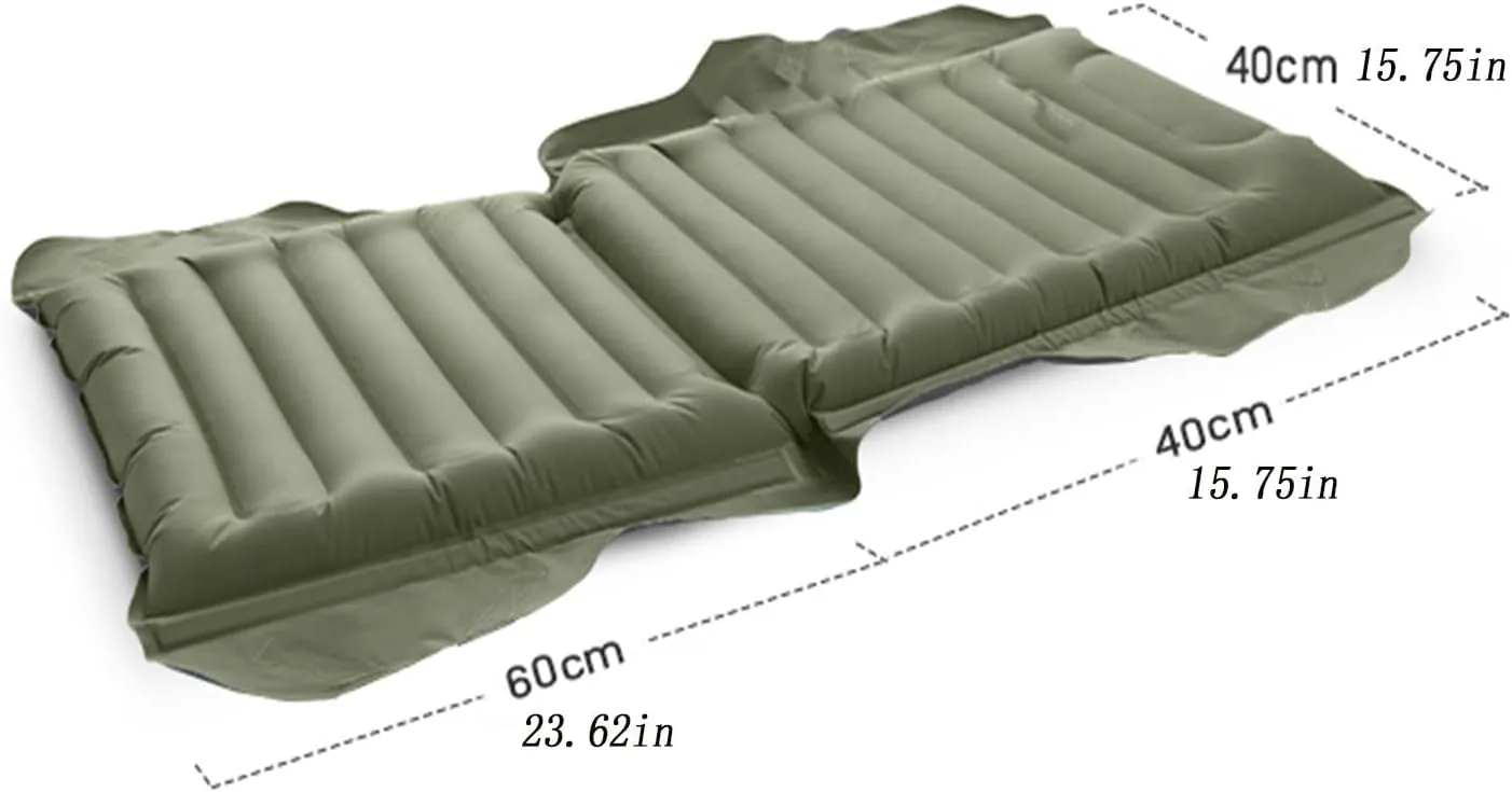 Outdoor Inflatable Folding Chair Picnic Beach Portable Cushion Backrest Recliner Air Cushion Chair Suitable for Beach Camping