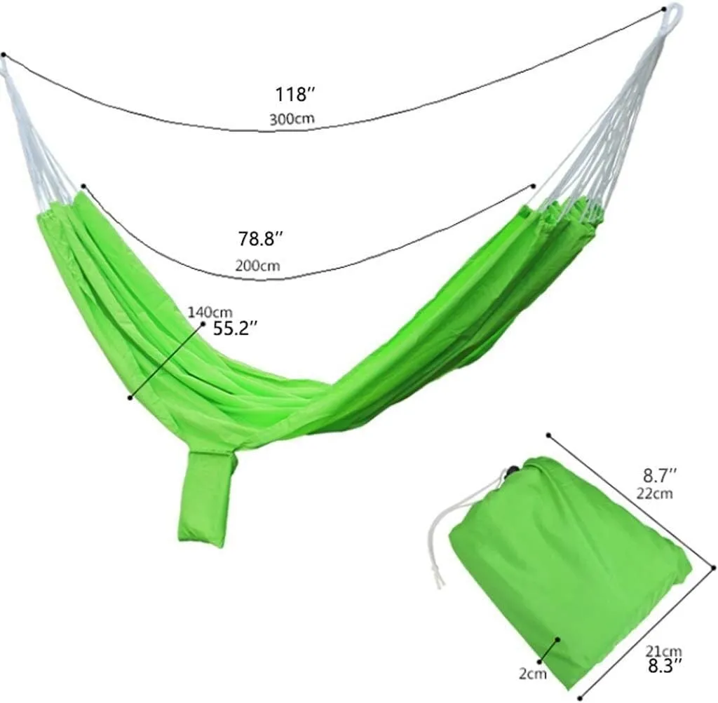 Outdoor Leisure Hammock Ultra-Light and Breathable Garden Patio Portable Travel Hammock Chair (Color : Pink)