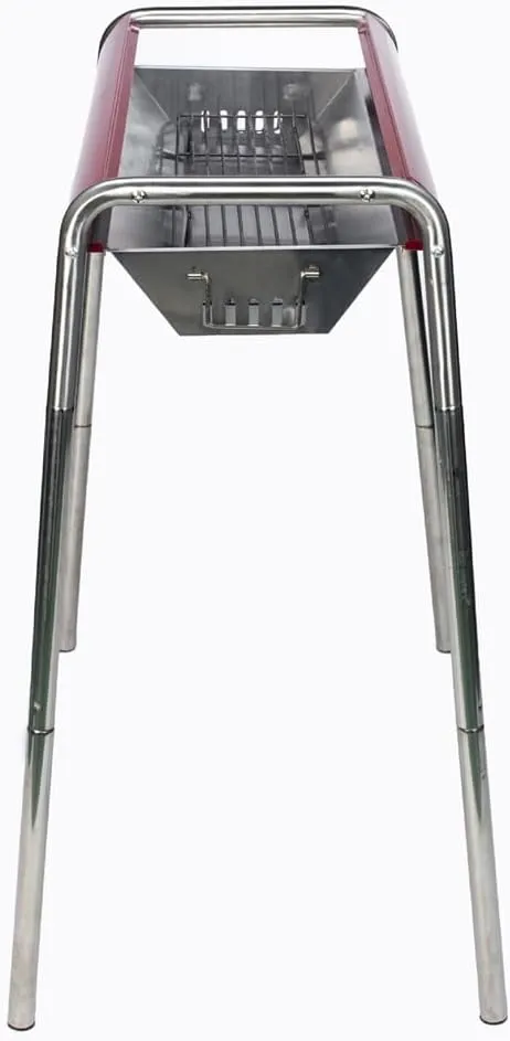 Outdoor Thickened Pull-out Barbecue Rack Household Stainless Steel Folding Barbecue Stove