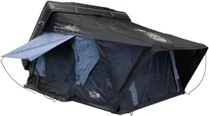 Overland Vehicle Systems XD Everest Cantilever Aluminum Hard Sheel Roof Top Tent with Black Out Kit - Grey Body & Black Rainfly