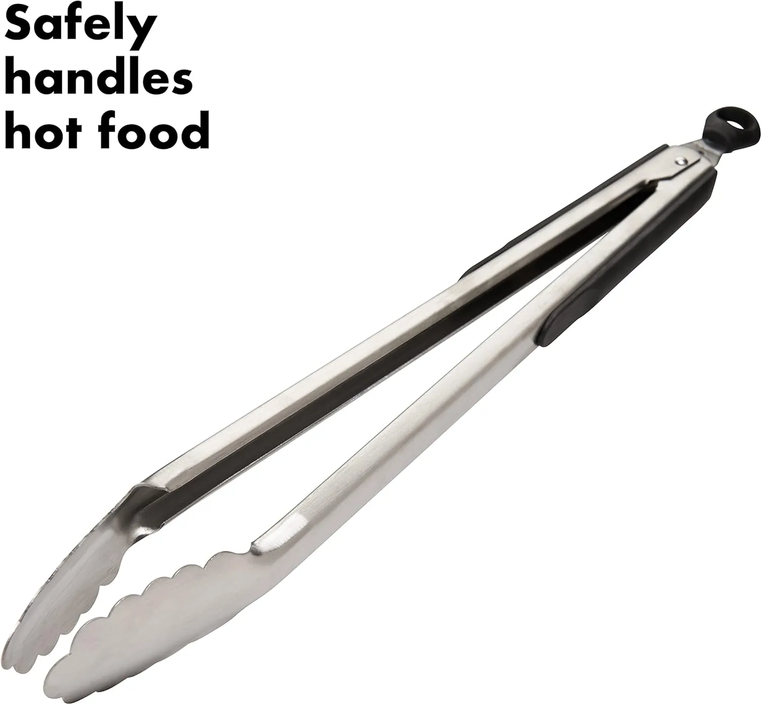 OXO Good Grips 16-Inch Locking Tongs, Silver