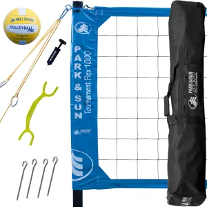 Park & Sun Sports Tournament Flex 1000: Portable Outdoor Volleyball Net System