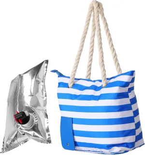 PartyKindom 1Set Insulated Bottle Carrier Bag with Handle Portable Leakproof Wine Tote for Events Office Lunches Durable Versatile Beverage Chiller Cover for Wine Snacks