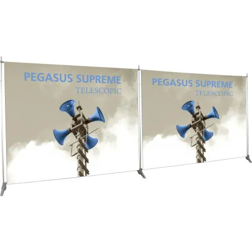 Pegasus Supreme Telescopic Banner Stand