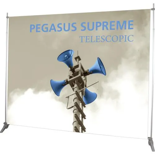 Pegasus Supreme Telescopic Banner Stand