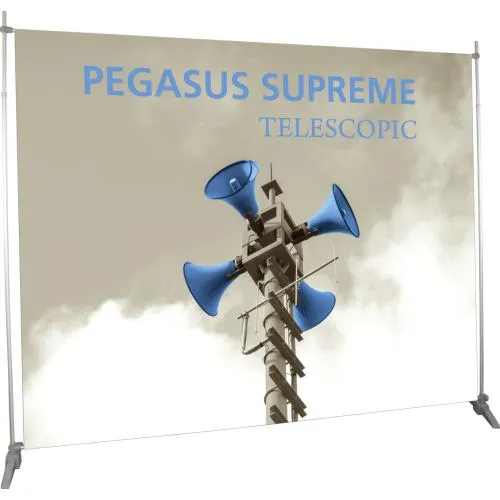 Pegasus Supreme Telescopic Banner Stand