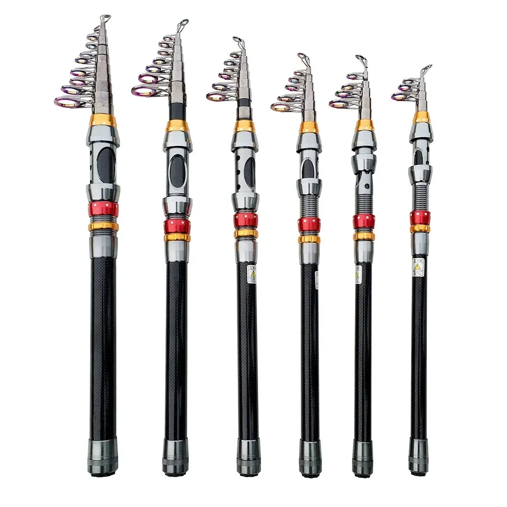 Pesca Carbon Fiber Fishing Rod And Reel Combo (1.8-3.6m)