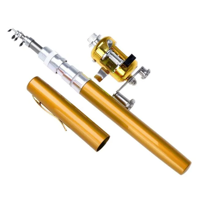 Pocketable Telescopic Mini Fishing Pole